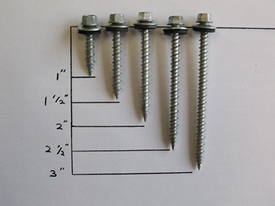 Woodtite screws for drilling into wood